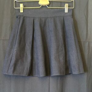 Classic Navy Pleated Skirt
